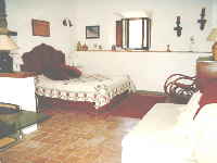 Studio Apartment Furnishings at Janilee's Tuscan Villa, north of Florence, Italy